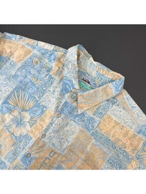 VTG Reyn Spooner UCLA Bruins‎ NCAA Hawaiian Shirt Mens XXXL 3XL Button Tropical